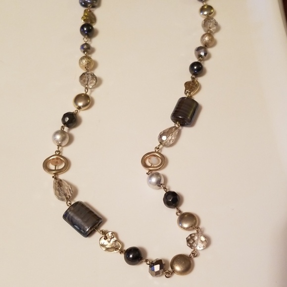 Maurices Jewelry - 🧡Beautiful Gold, Black, Jewel Beaded Necklace🧡